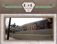 Tablet Screenshot of ccelectriclighting.com